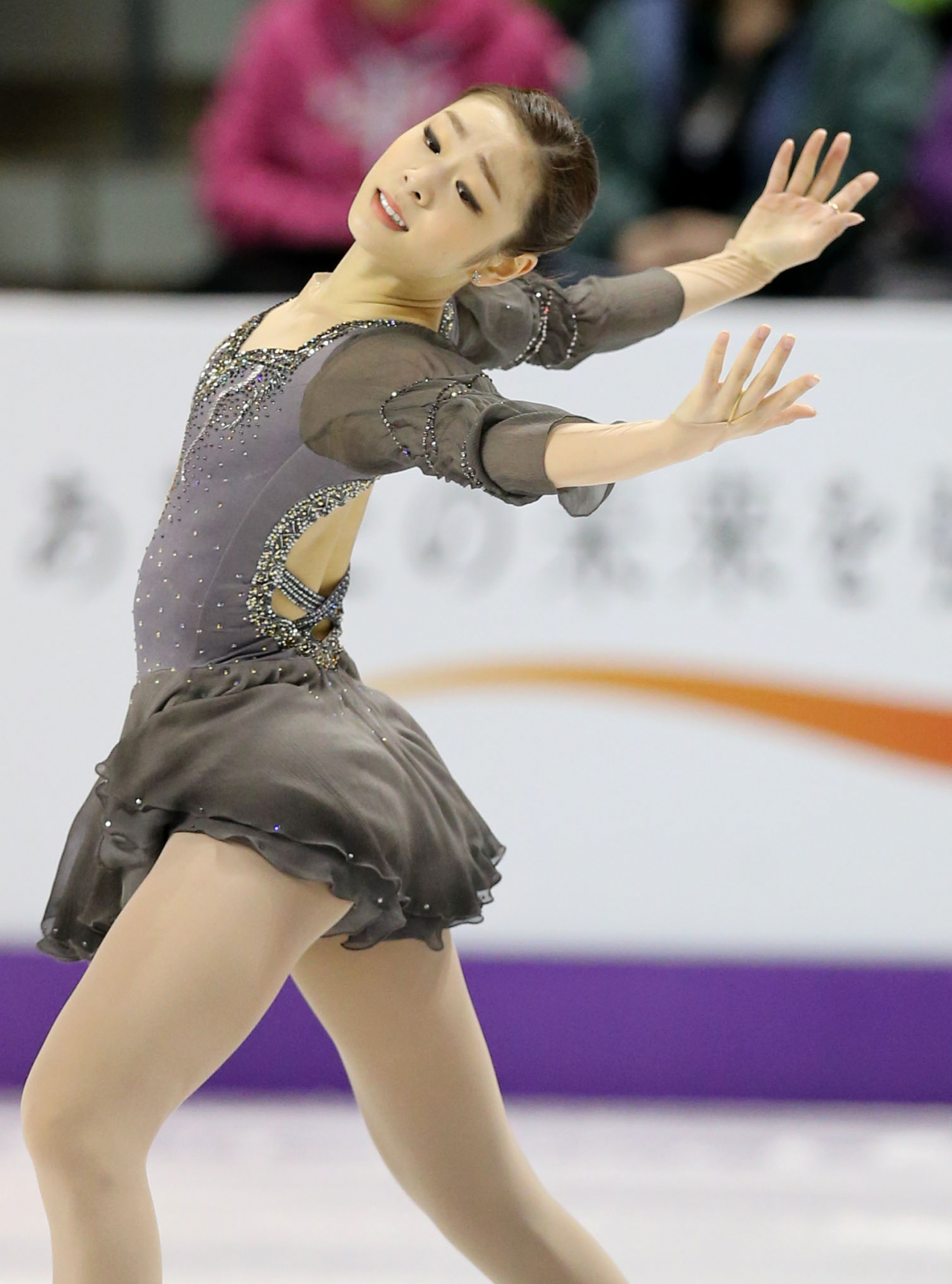 김연아의 현역시절 금메달 연기 [연합]
