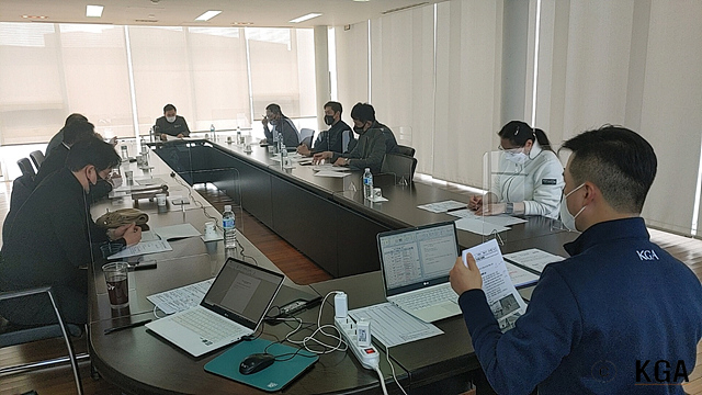 대한골프협회 경기력향상위원회서 항저우 아시안게임 국가대표 선발 방법을 논의하는 모습 [대한골프협회 제공]