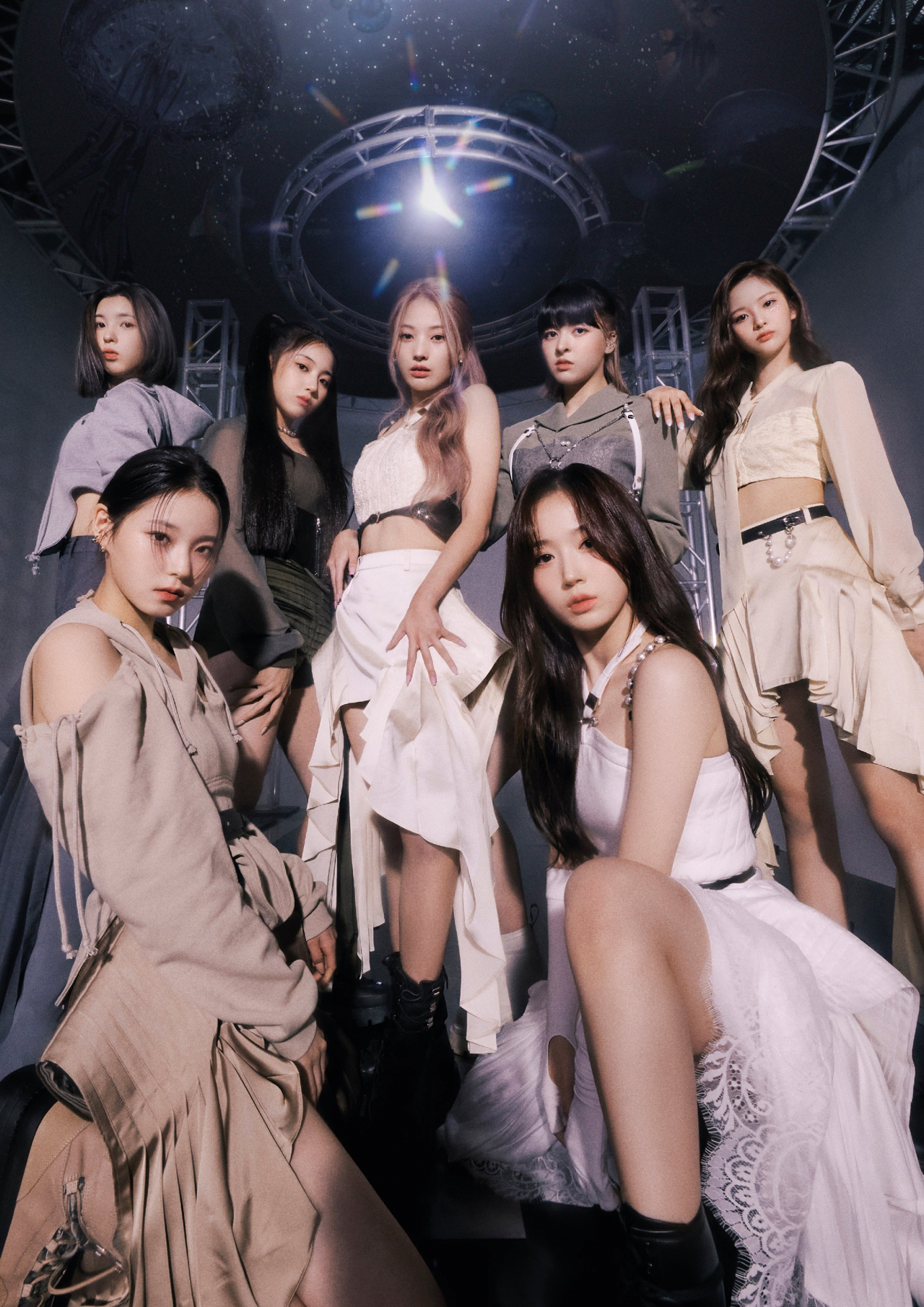 JYP엔터테인먼트가 내놓은 7인조 신인 걸그룹 NMIXX(엔믹스).