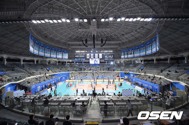 프로배구 경기 모습 [OSEN]