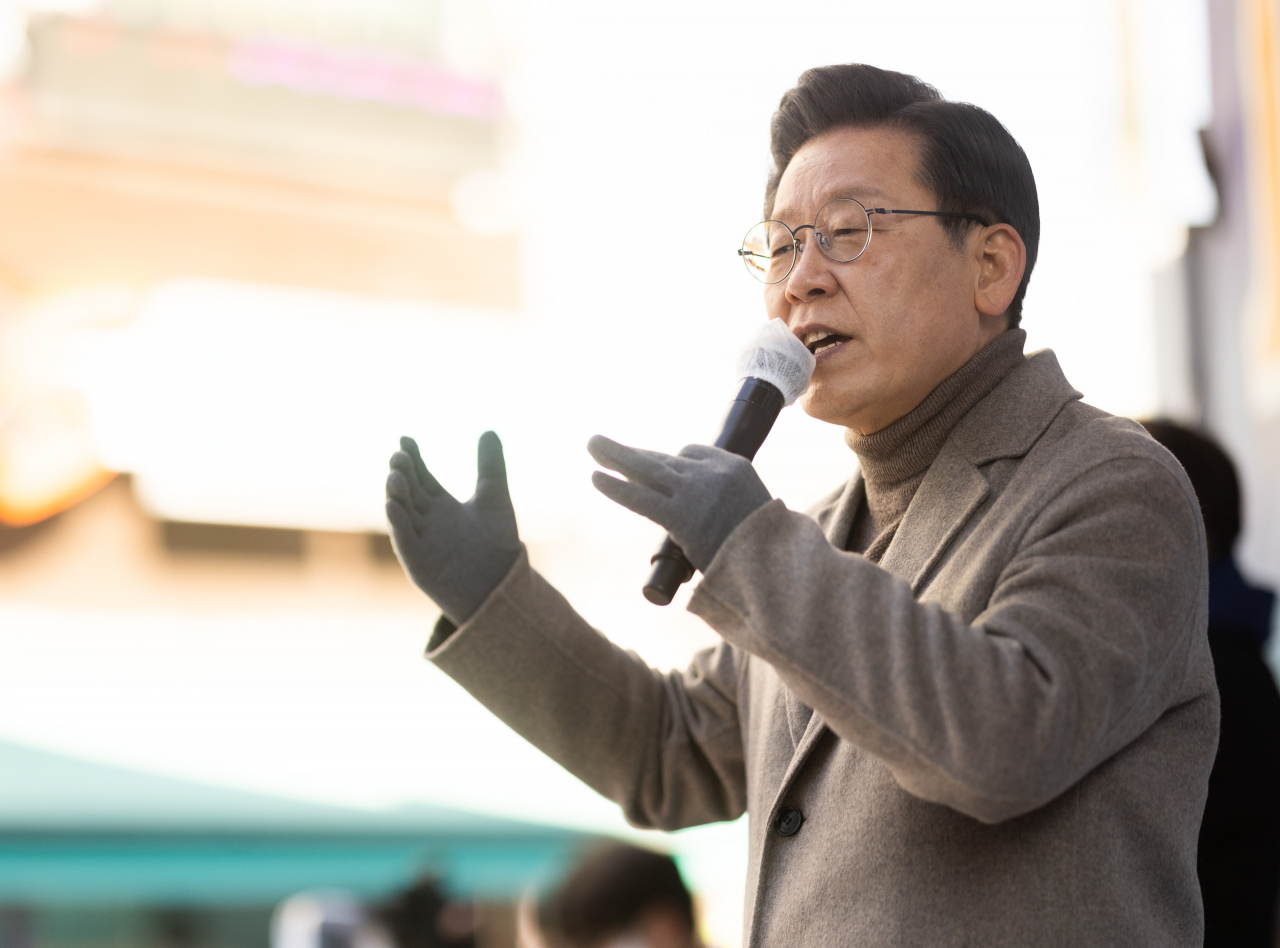 이재명 더불어민주당 대선후보 [연합]