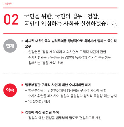 윤석열 국민의힘 대선 후보의 검찰 개혁 공약 [국민의힘 선대본]
