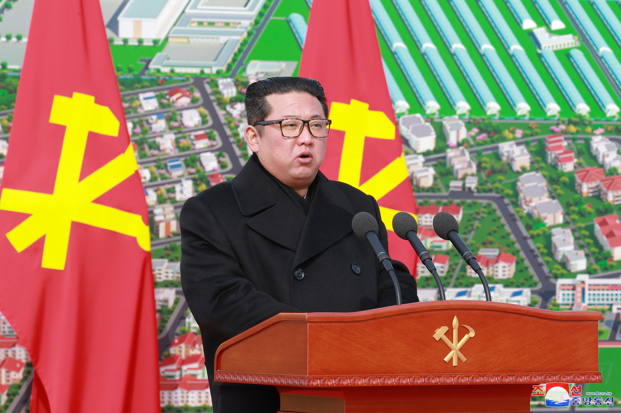 김정은 북한 국무위원장. [국내에서만 사용가능. 연합]