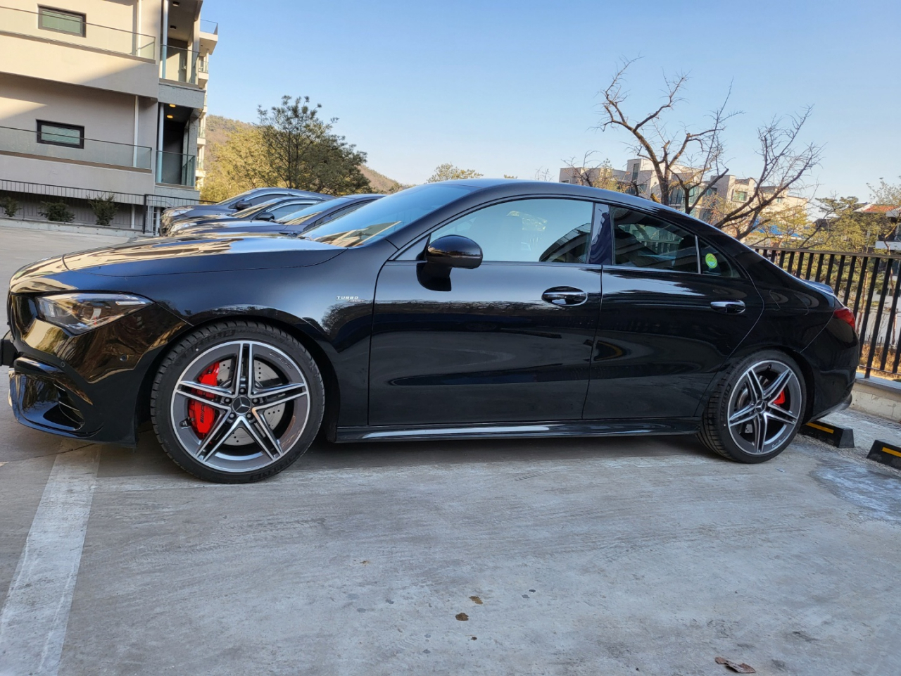 더 뉴 메르세데스-AMG CLA 45 S 4매틱+. [김지윤 기자]