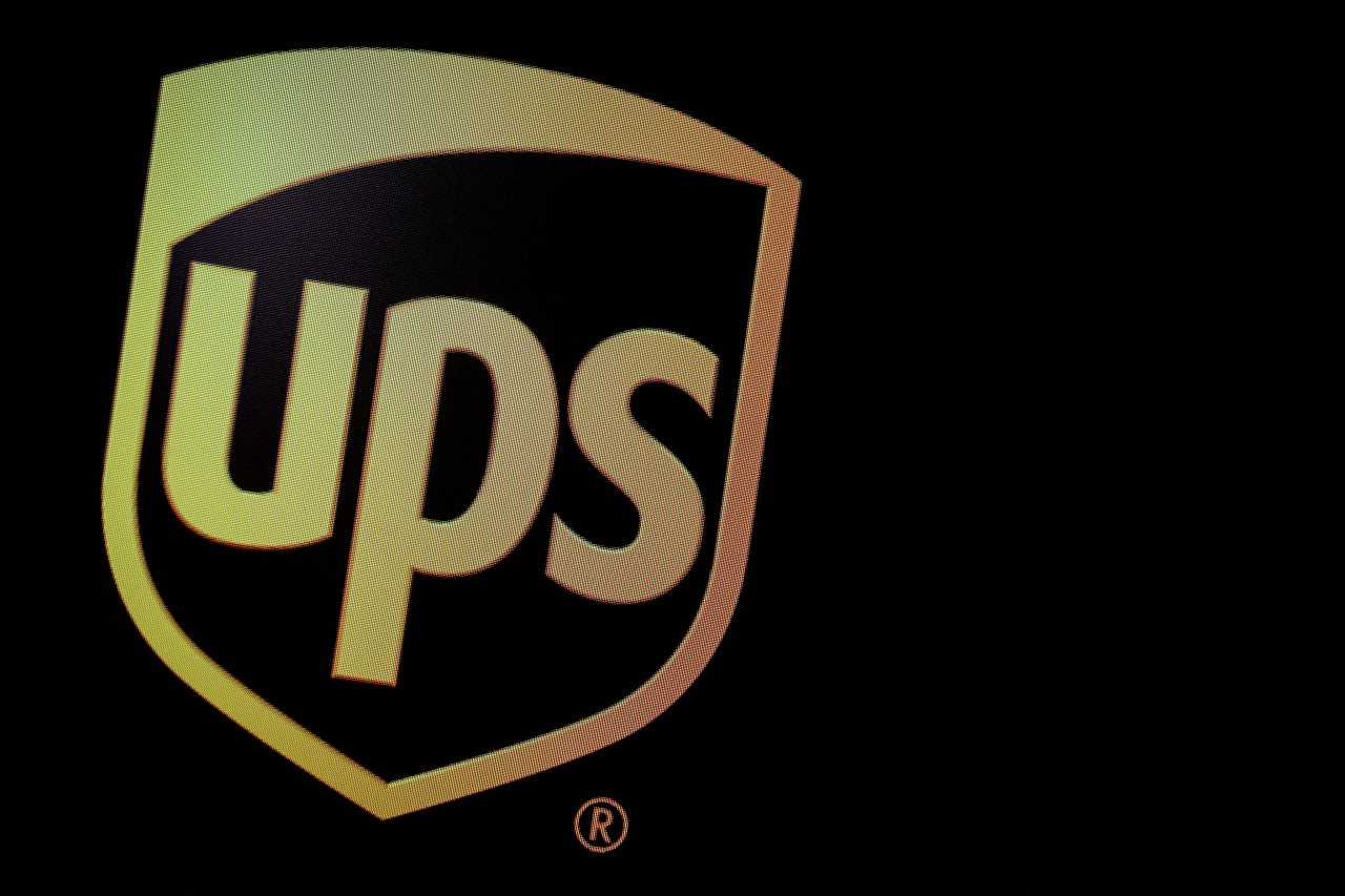 미국 대형 물류업체 유피에스(UPS) 로고. [로이터]