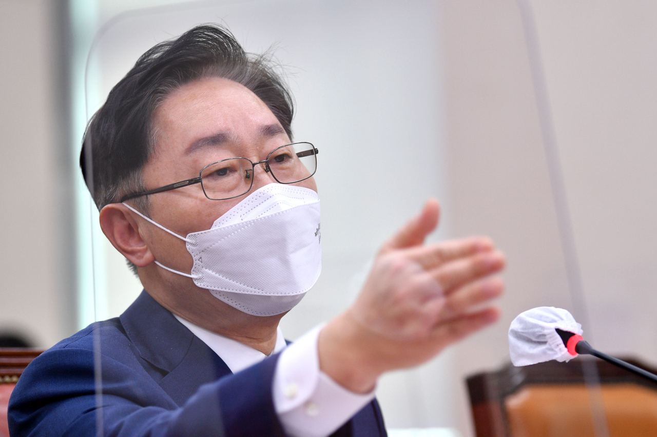 박범계 법무부 장관. [연합]