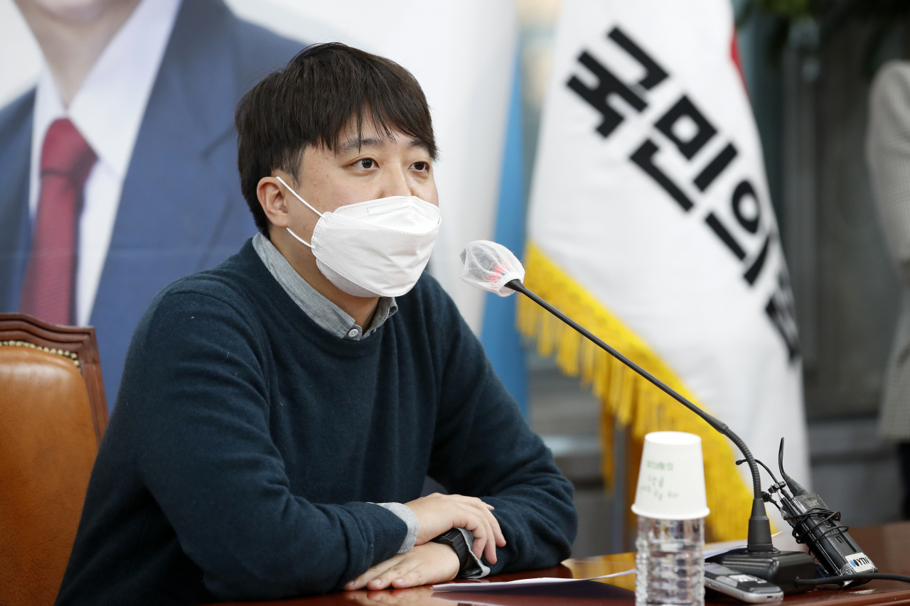 이준석 국민의힘 대표. [이상섭 기자]