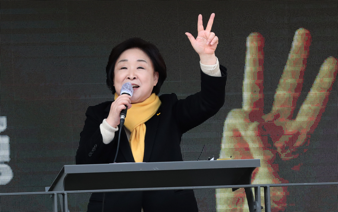 정의당 심상정 대선후보 [연합]