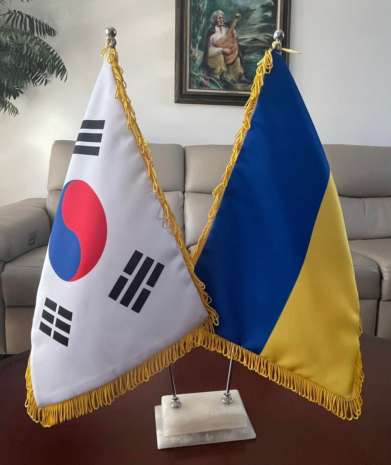 [주한 우크라이나 대사관 페이스북 캡처]