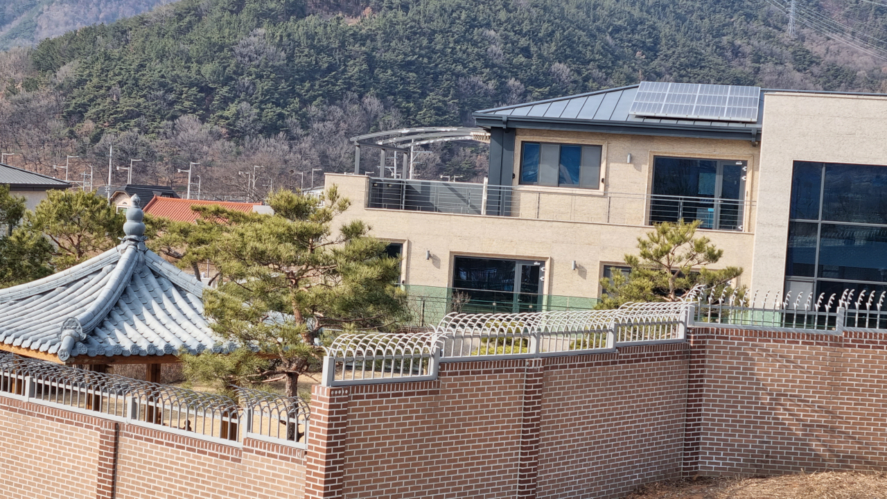 대구 달성군에 위치한 박근혜 전 대통령 사저 모습.[사진=김병진 기자]