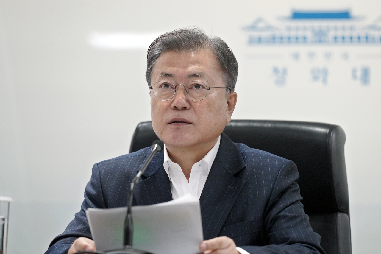 President Moon Jae-in (Yonhap)