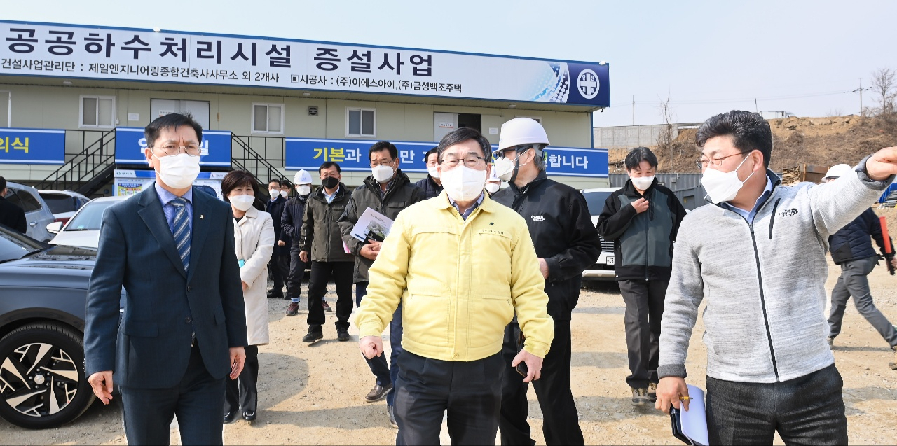 신동헌 광주시장, 대규모 주요 투자사업 현장 방문