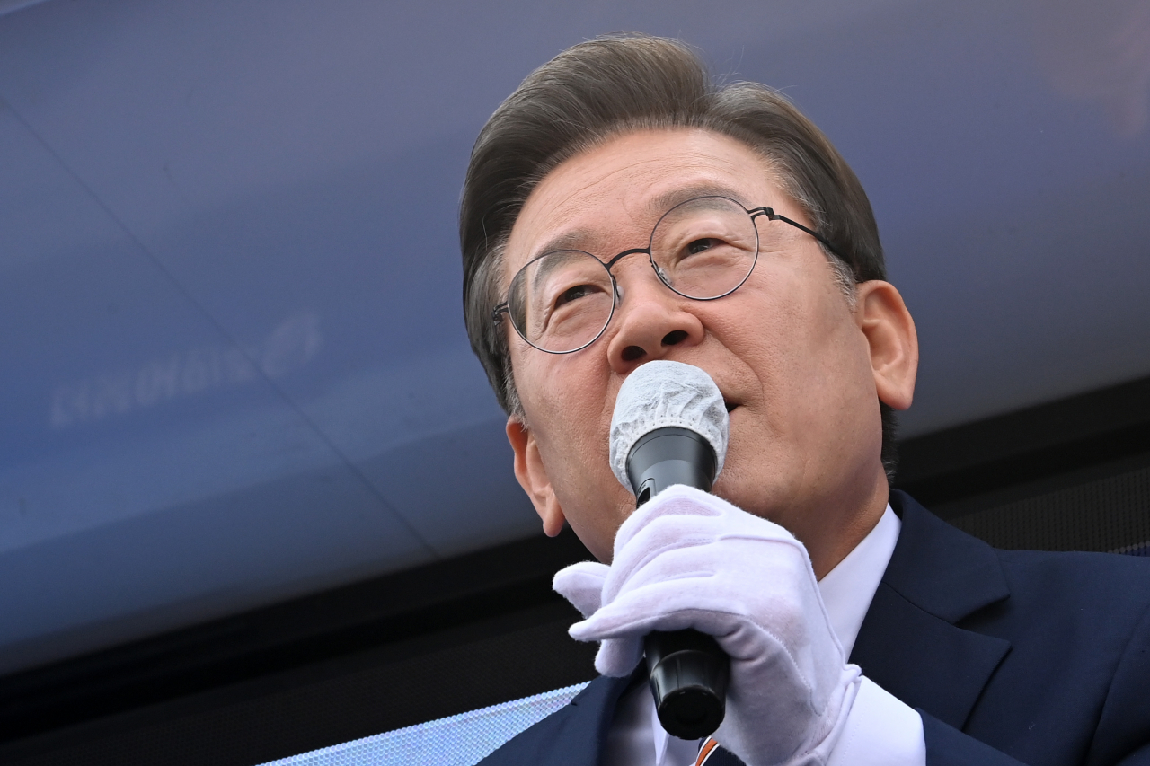 더불어민주당 이재명 대선 후보. 연합뉴스