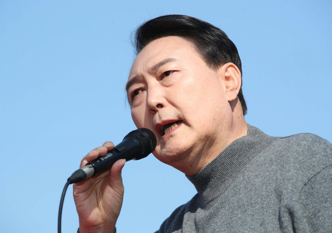 윤석열 국민의힘 대선후보. [연합]