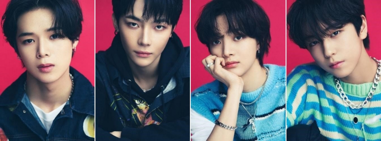 앤오디션 더 하울링에 출연한 엔하이픈의 케이 니콜라스 의주 타키 [하이브 레이블즈 재팬 제공]