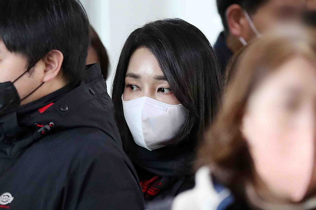 윤 당선인의 배우자 김건희 씨 [연합]