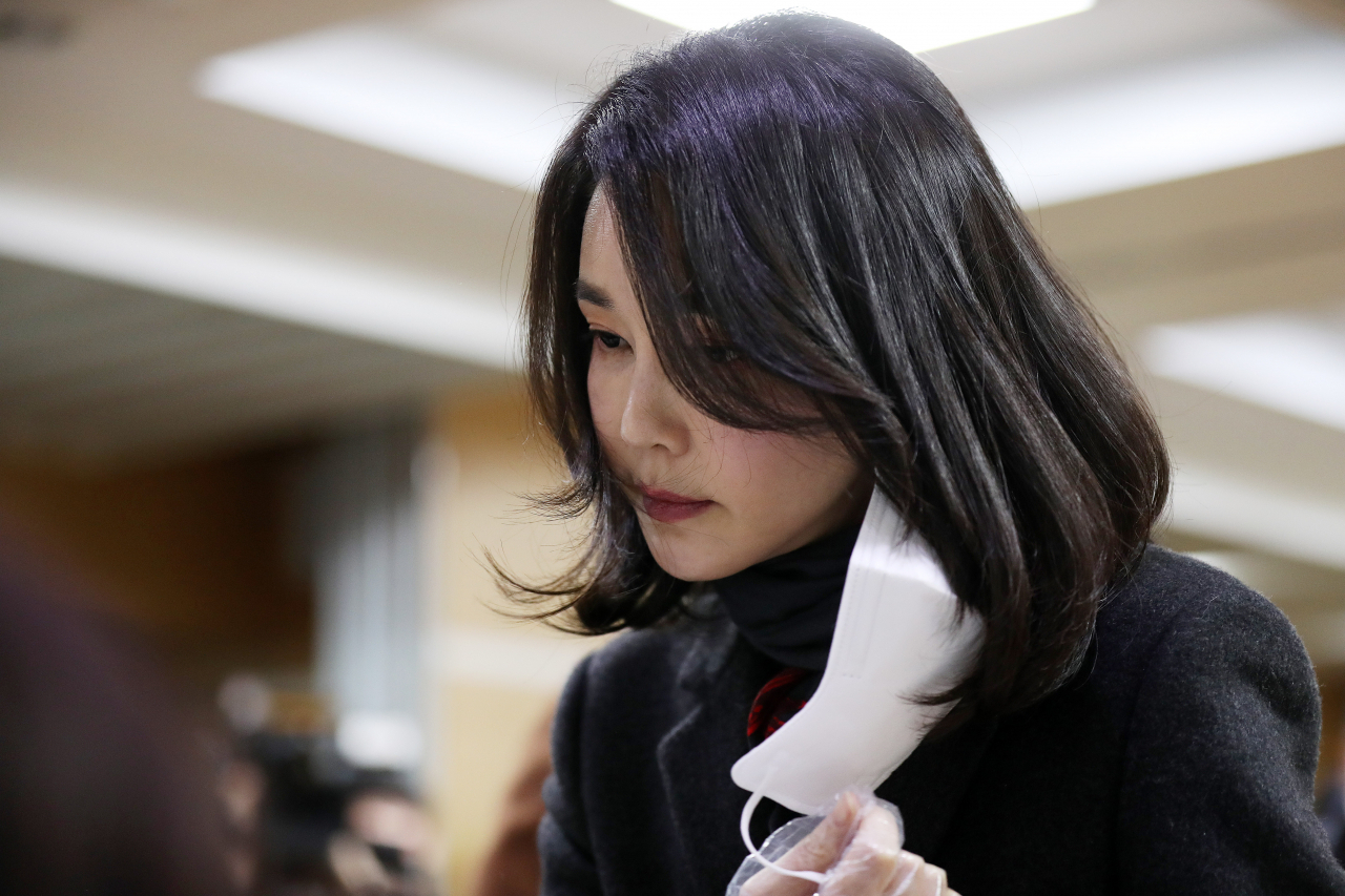 윤 당선인의 배우자 김건희 씨 [연합]