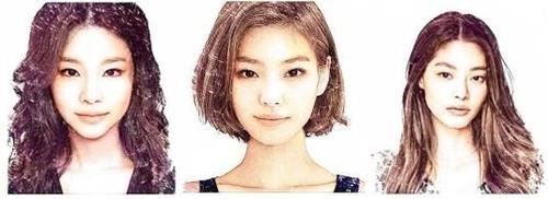 This composite image, provided by the Seoul city government on Friday, shows three virtual influencer candidates for the position of a promotional ambassador for the capital's fashion district of Dongdaemun -- Ha Ri-ra, Seo Hi and Mo I-da (Seoul city government).