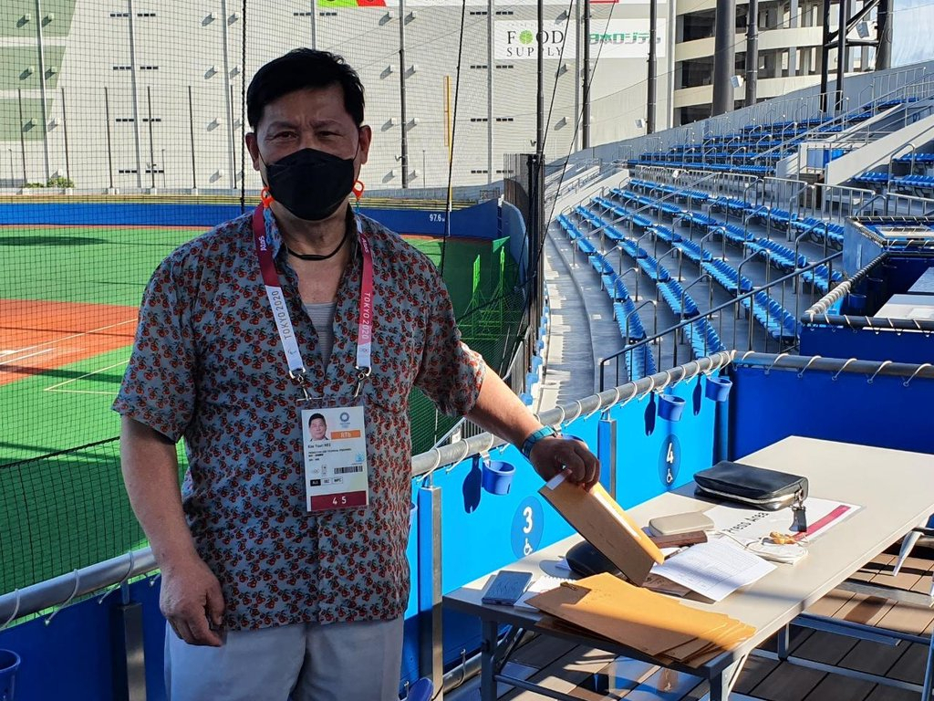 This file photo taken July 28, 2021, shows Heo Koo-youn, a commentator for MBC. (Yonhap)