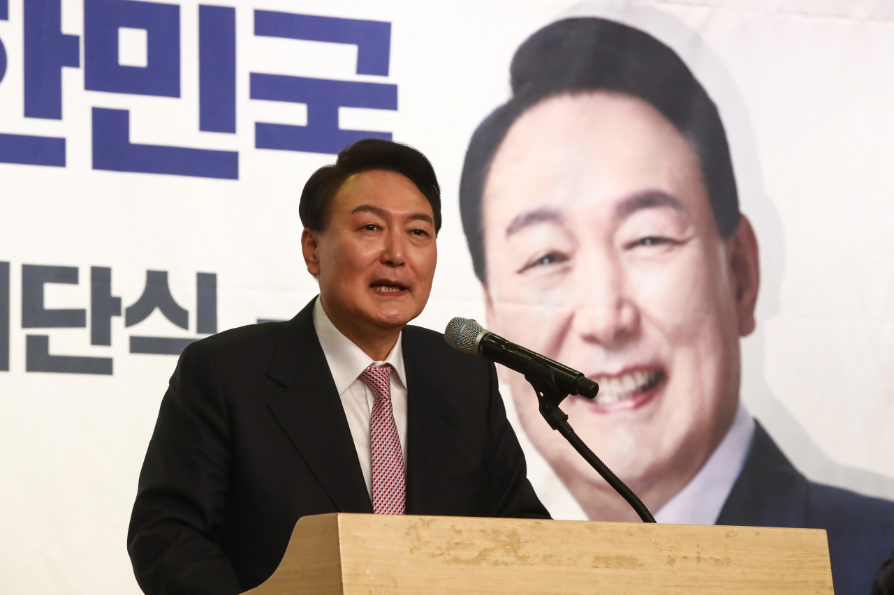 윤석열 대통령 당선인. [연합]