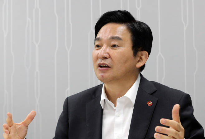 원희룡 대통령직인수위원회 기획위원장.[연합]
