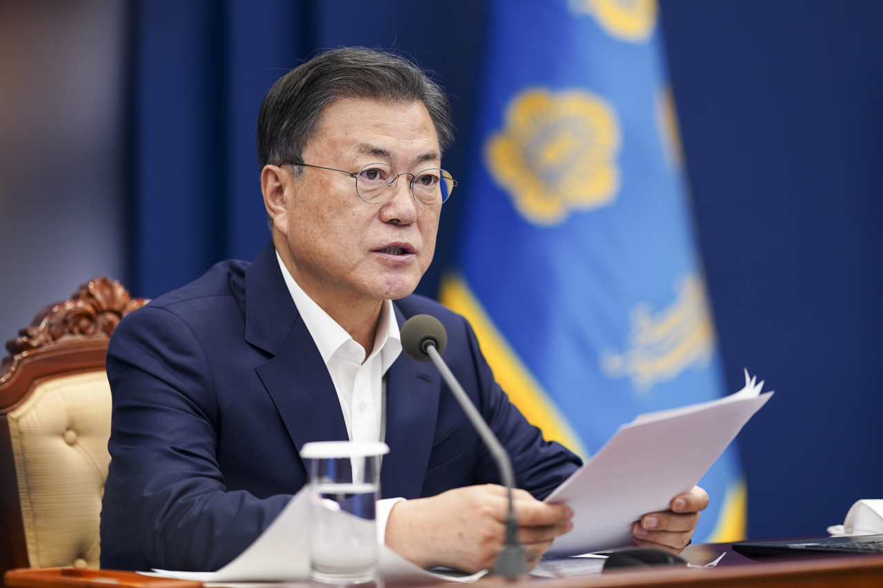 문재인 대통령[연합]