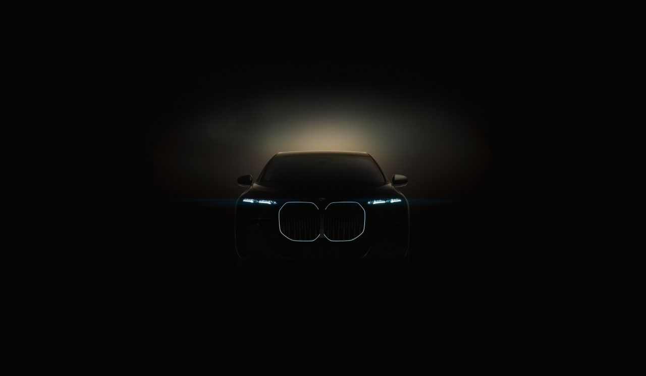 BMW i7 티저 이미지. [BMW그룹 제공]