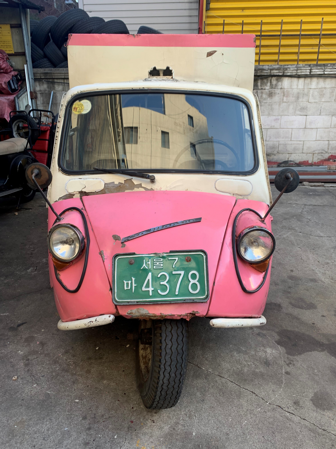 문화재가 될 1970년대 골목길 배송의 왕자 기아마스타 T600