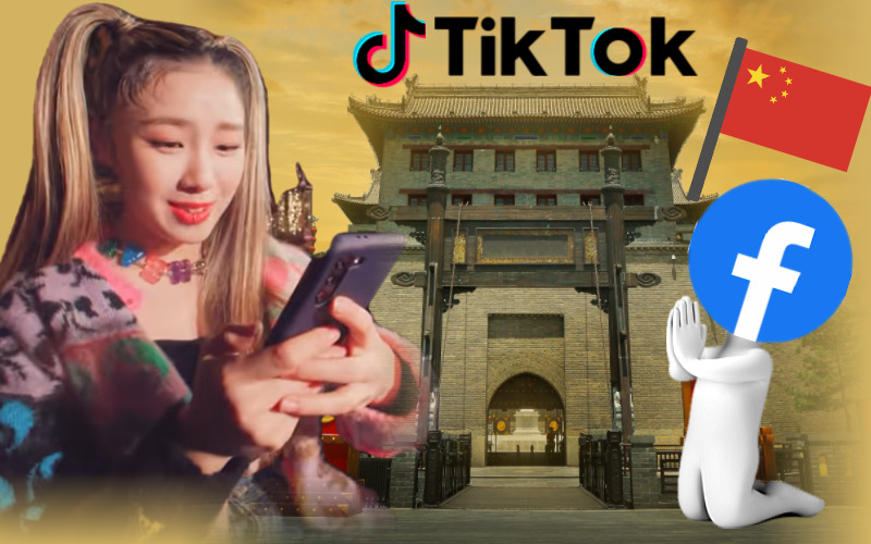 페이스북이 중국의 동영상 공유 플랫폼 ‘틱톡(TikTok)’에 첫 계정을 개설했다. [123rf·유튜브 ‘틱톡코리아’ 캡처]