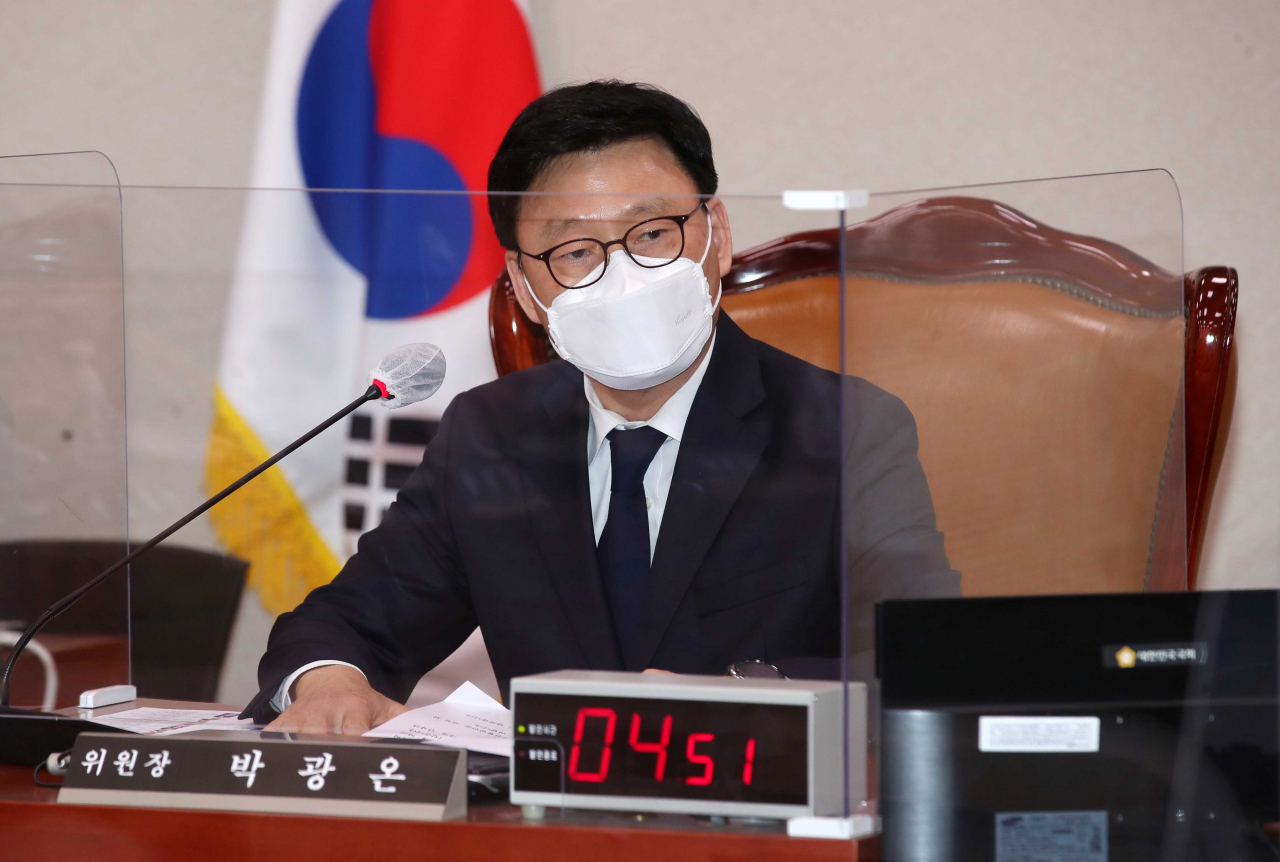 박광온 더불어민주당 의원(국회 법제사법위원장) [연합]
