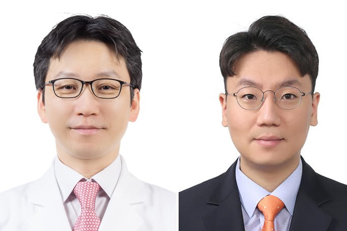분당서울대병원 혈액종양내과 이근욱 교수(좌), 강민수 전문의(우)