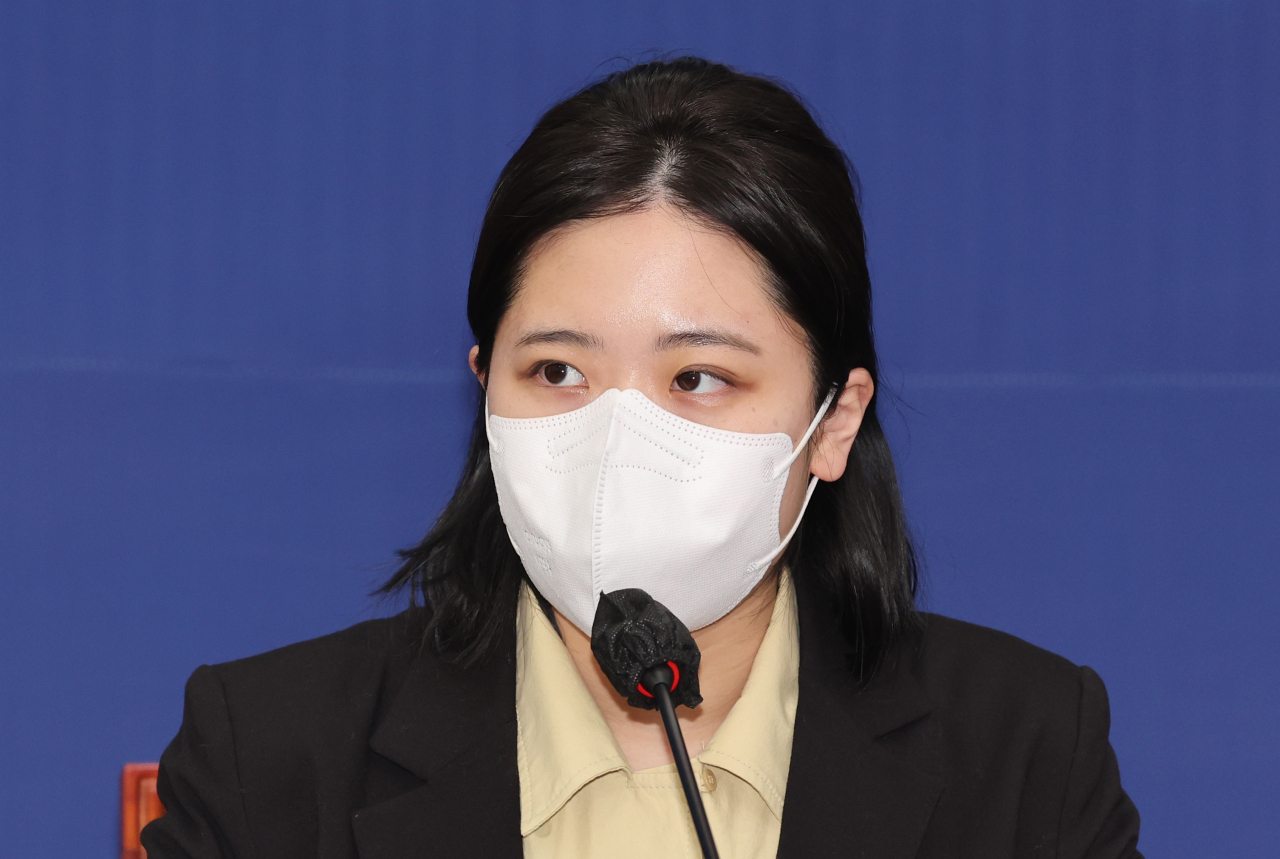 박지현 더불어민주당 공동비상대책위원장. [연합]