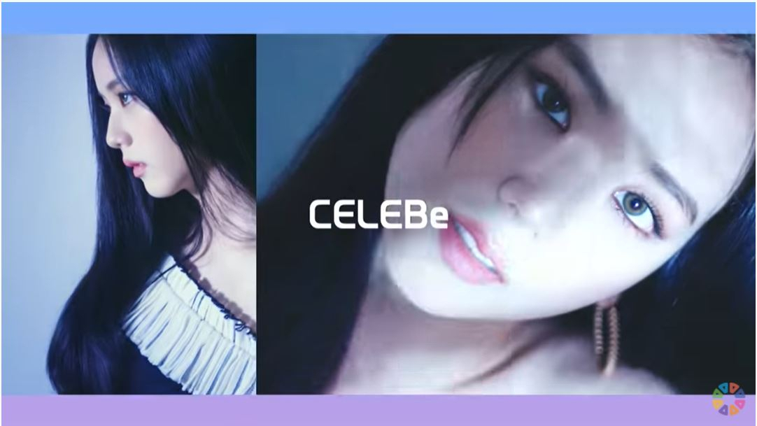 셀러비 브랜드 모델 블랙핑크 지수 [셀러비 광고 갈무리]