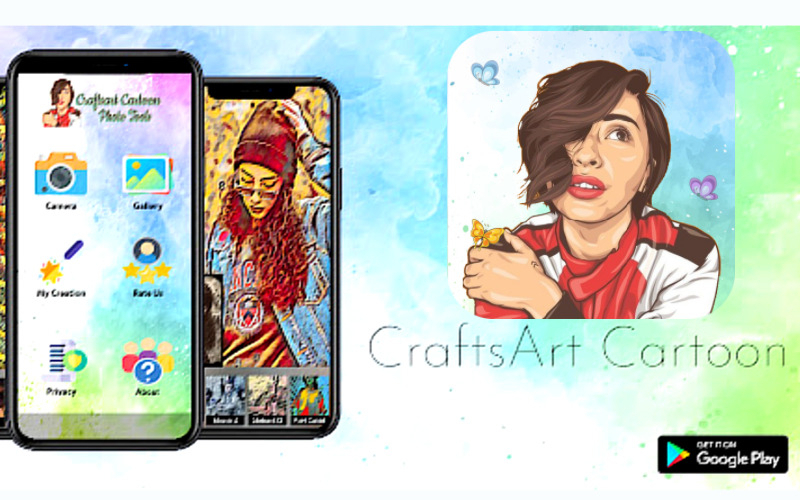 ‘페이스북 개인정보 탈취’ 사실이 드러난 사진편집 앱 ‘Craftsart Cartoon Photo’.