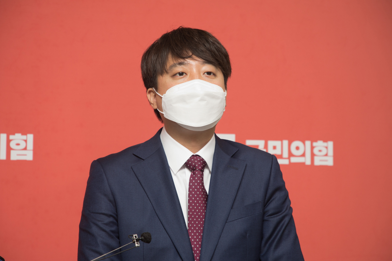 이준석 국민의힘 대표. [연합]