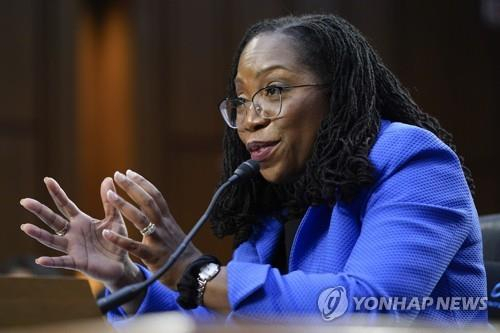 미국 최초 흑인여성 대법관 후보 잭슨 [AP]