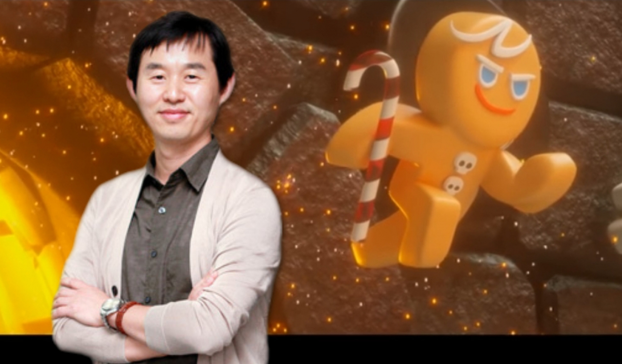 김종흔 데브시스터즈 공동대표와 대표 IP 쿠키런. [헤럴드DB]