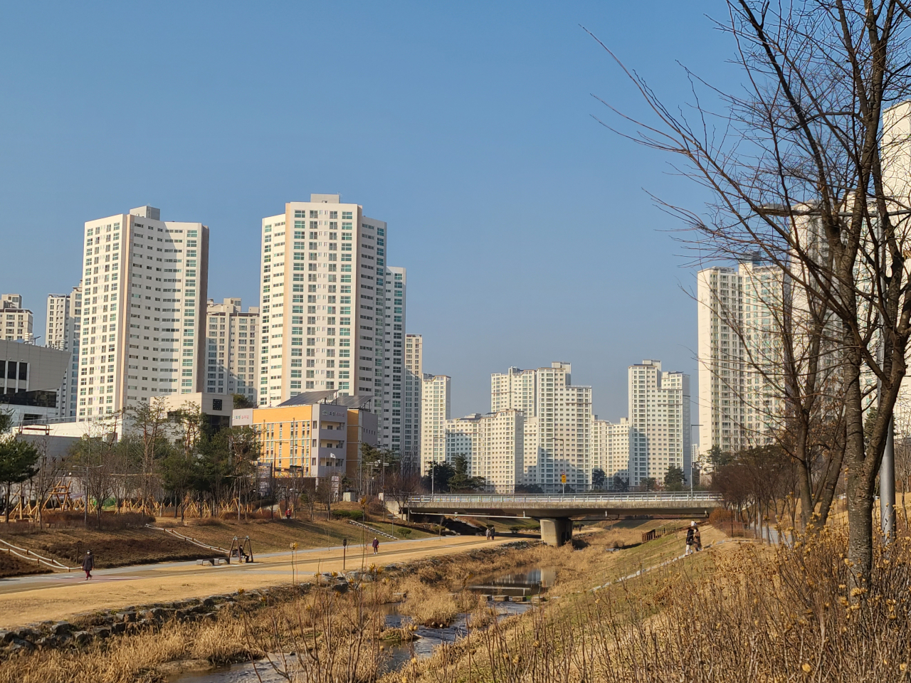세종시 아파트 단지 밀집지역의 모습 [헤럴드경제DB]