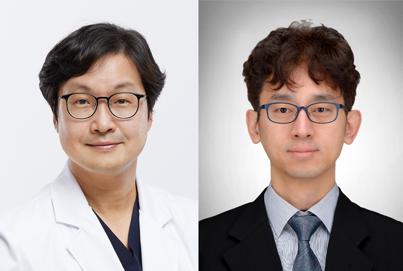 (좌)상계백병원 전백규 교수, (우)가톨릭관동대 이상욱 교수