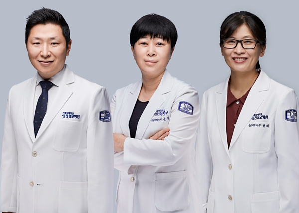 (왼쪽부터) 김대희·이운정·우선희 가톨릭대 인천성모병원 응급의학과 교수