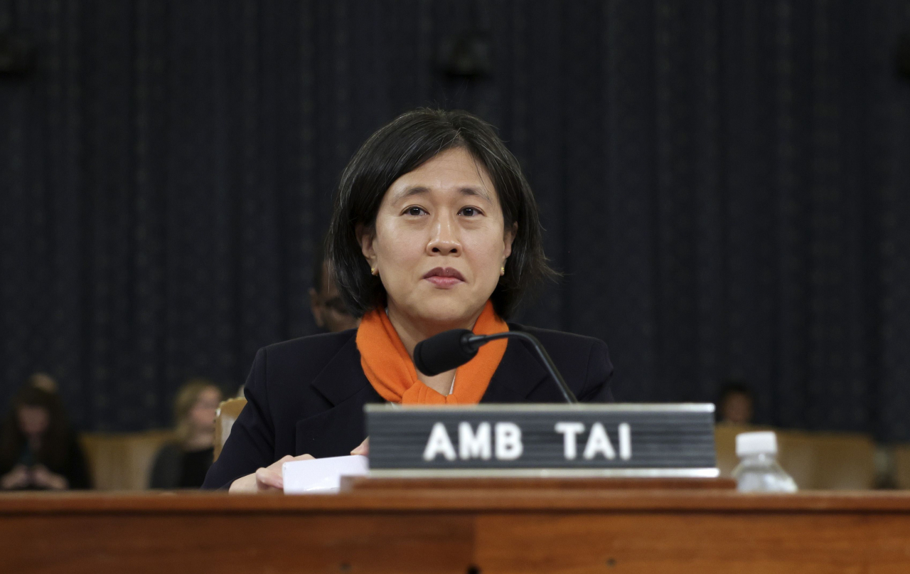 캐서린 타이 미 무역대표부(USTR) 대표. [AFP]