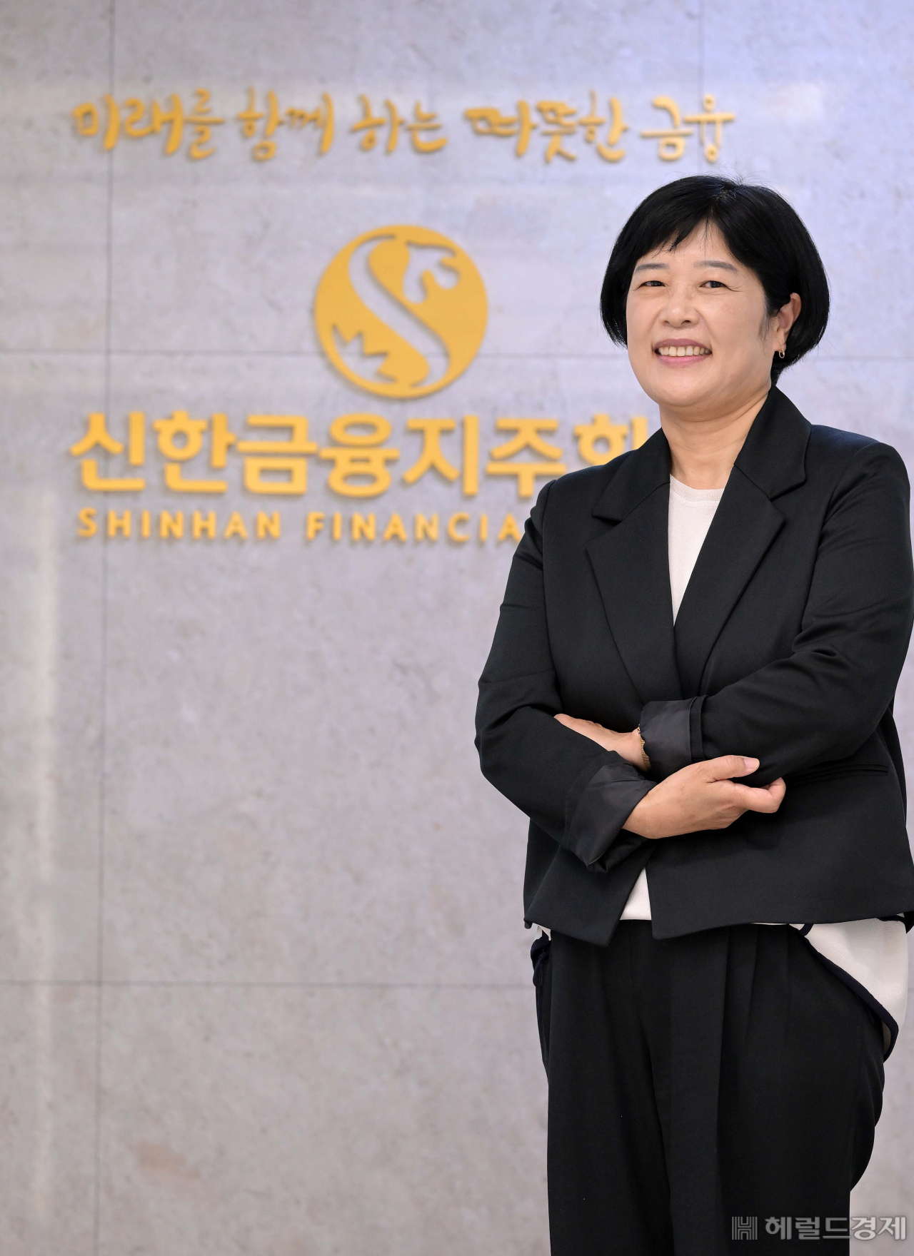 16일 오후 신한지주 본사에서 김명희 신한지주 CDO가 본지와 인터뷰를 하고 있다. 이상섭 기자