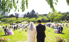 지난해 용산가족공원에서 열린 ‘그린웨딩’. [서울시 제공]
