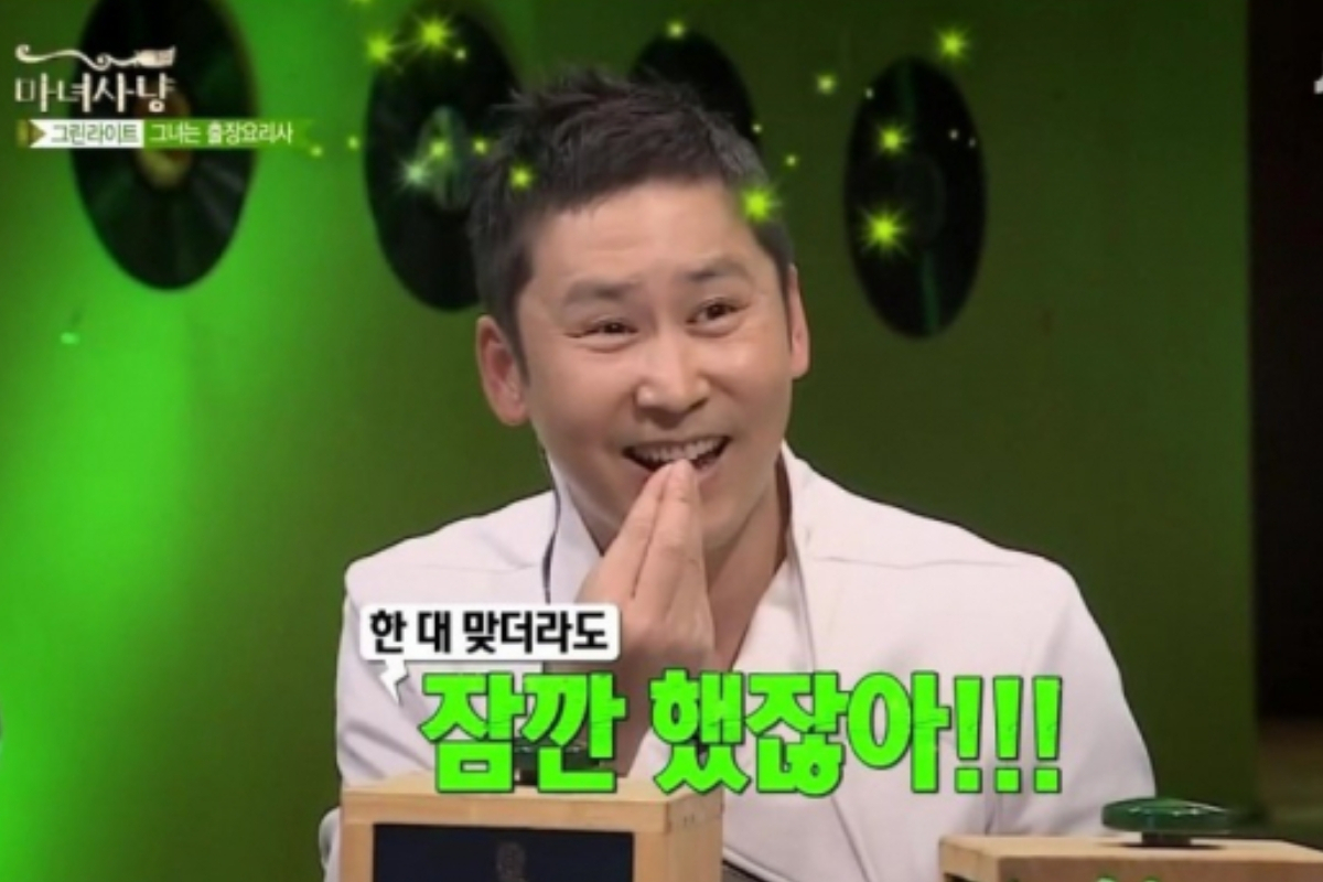 지난 2015년 종영된 마녀사냥이 티빙 오리지널 콘텐츠로 부활한다. 사진은 마녀사냥 MC 였던 개그맨 신동엽 [마녀사냥 갈무리]