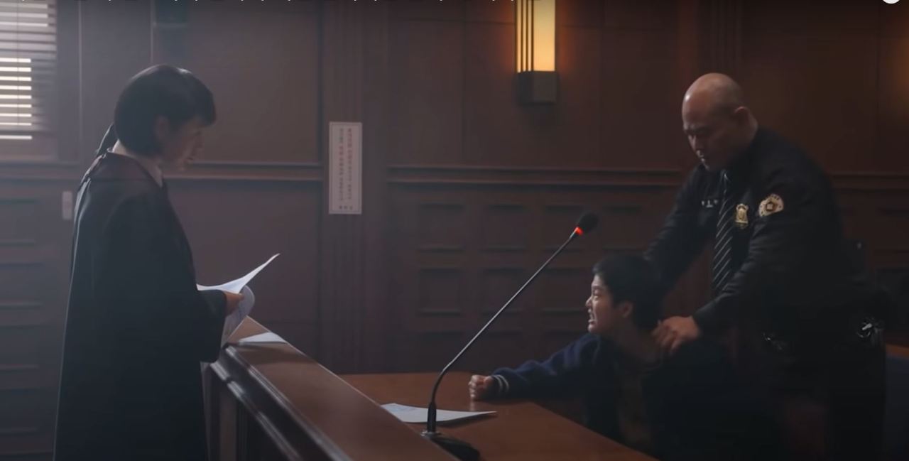 A scene in Netflix’s “Juvenile Justice,” a show dealing with the issue of criminal minors. (Netflix)