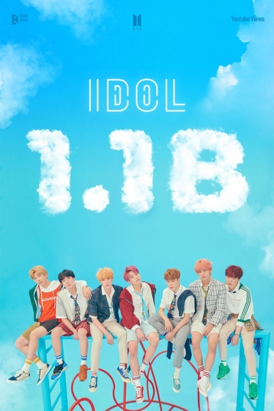 Bts Dynamite Bts Billion Views Songs BTS' “IDOL” MV Has Surpassed