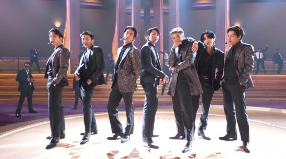 그룹 방탄소년단이 제64회 그래미 어워즈에 ‘베스트 팝 듀오/그룹 퍼포먼스(BEST POP DUO/GROUP PERFORMANCE)’ 부문 후보에 올라 레드카펫을 밟았다. [빅히트뮤직 제공]
