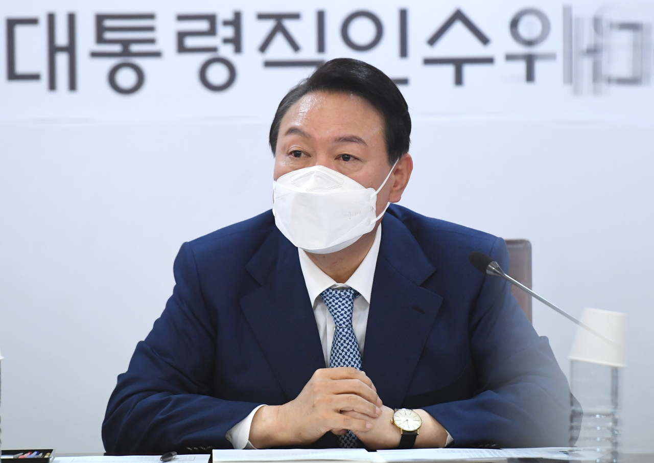 윤석열 대통령 당선인. [인수위사진기자단]