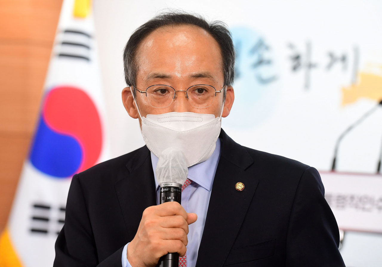 대통령직인수위원회 기획조정분과 간사를 맡은 추경호 의원.[박해묵 기자]