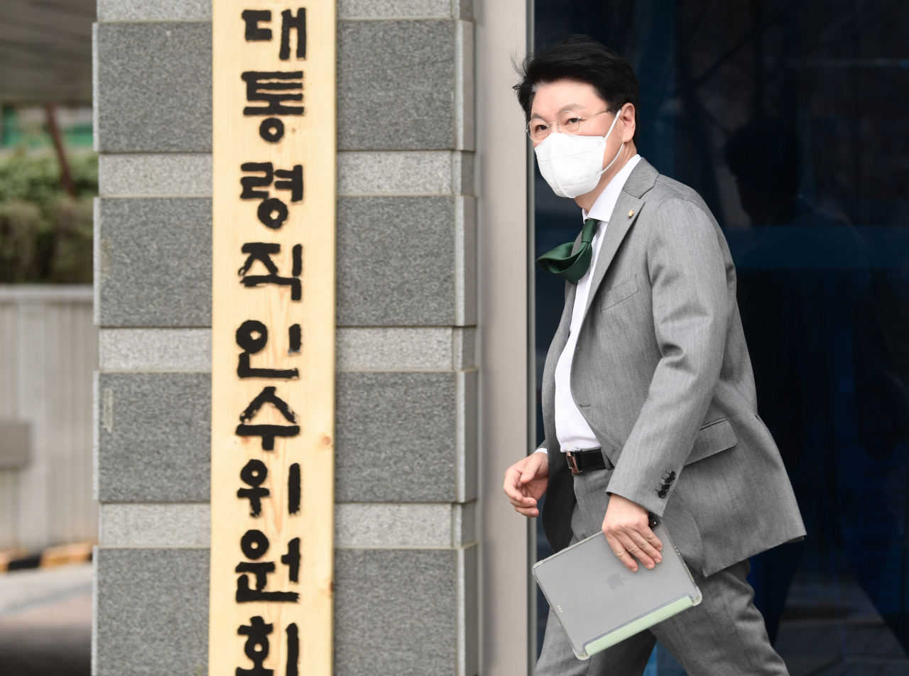 장제원 대통령 당선인 비서실장. [박해묵 기자]